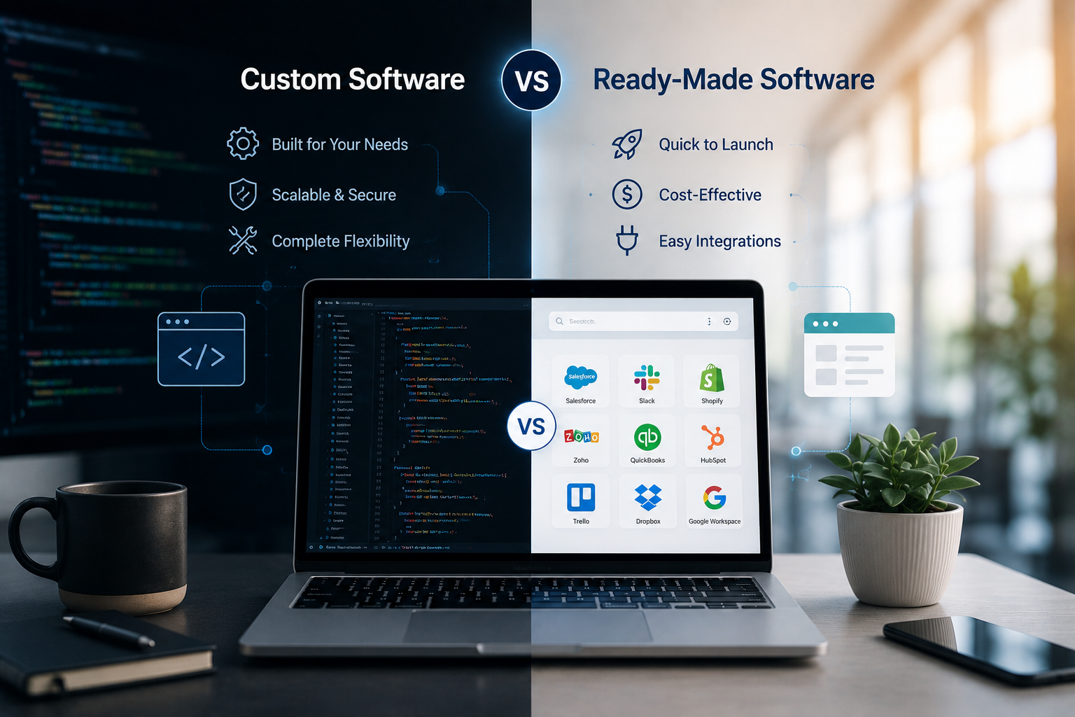 Custom Software vs Ready-Made Software: Which Is Better for Your Business in 2026?