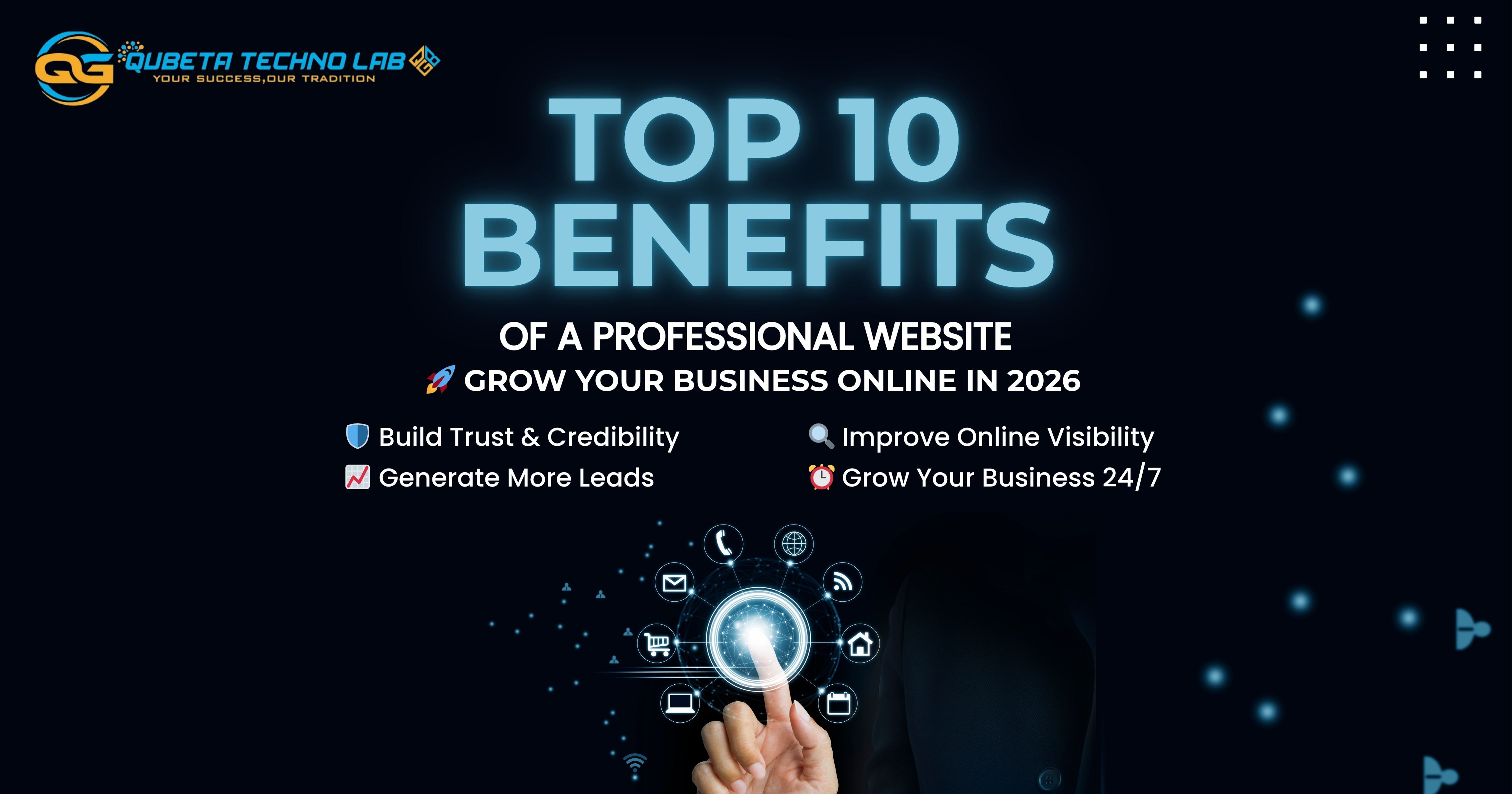 Top 10 Benefits of Having a Professional Website for Your Business in 2026