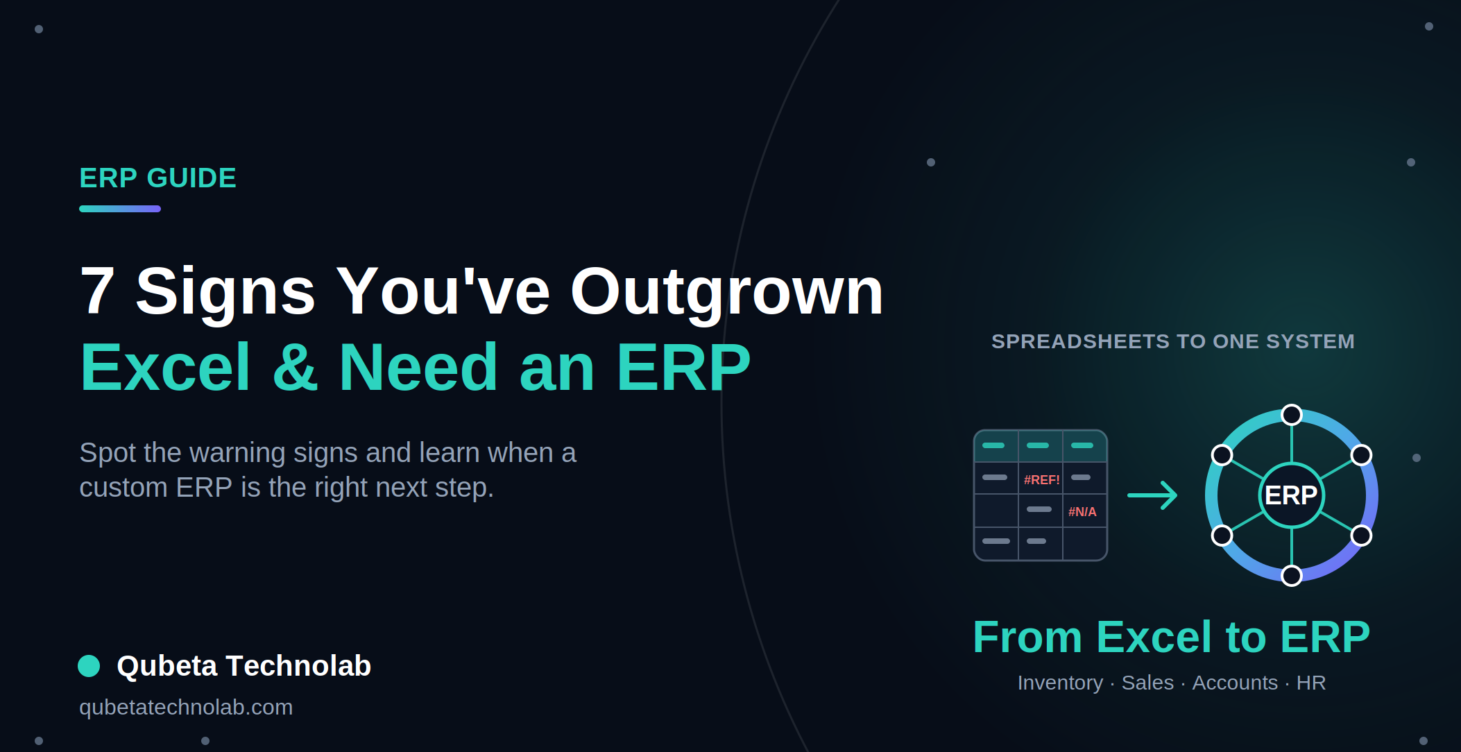 7 Signs Your Business Has Outgrown Excel and Needs an ERP